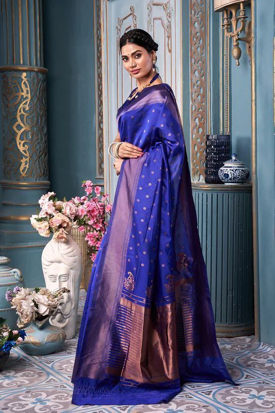 KT 7 Fancy Party Wear Banarasi Silk Sarees Catalog